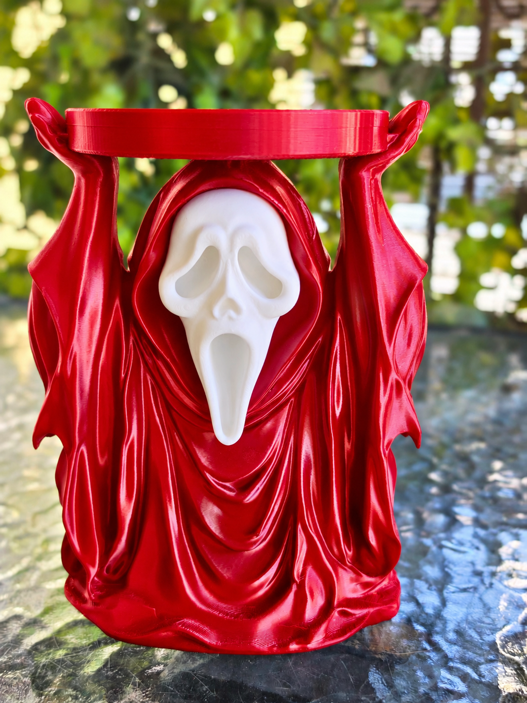 Ghostface Candle Holder