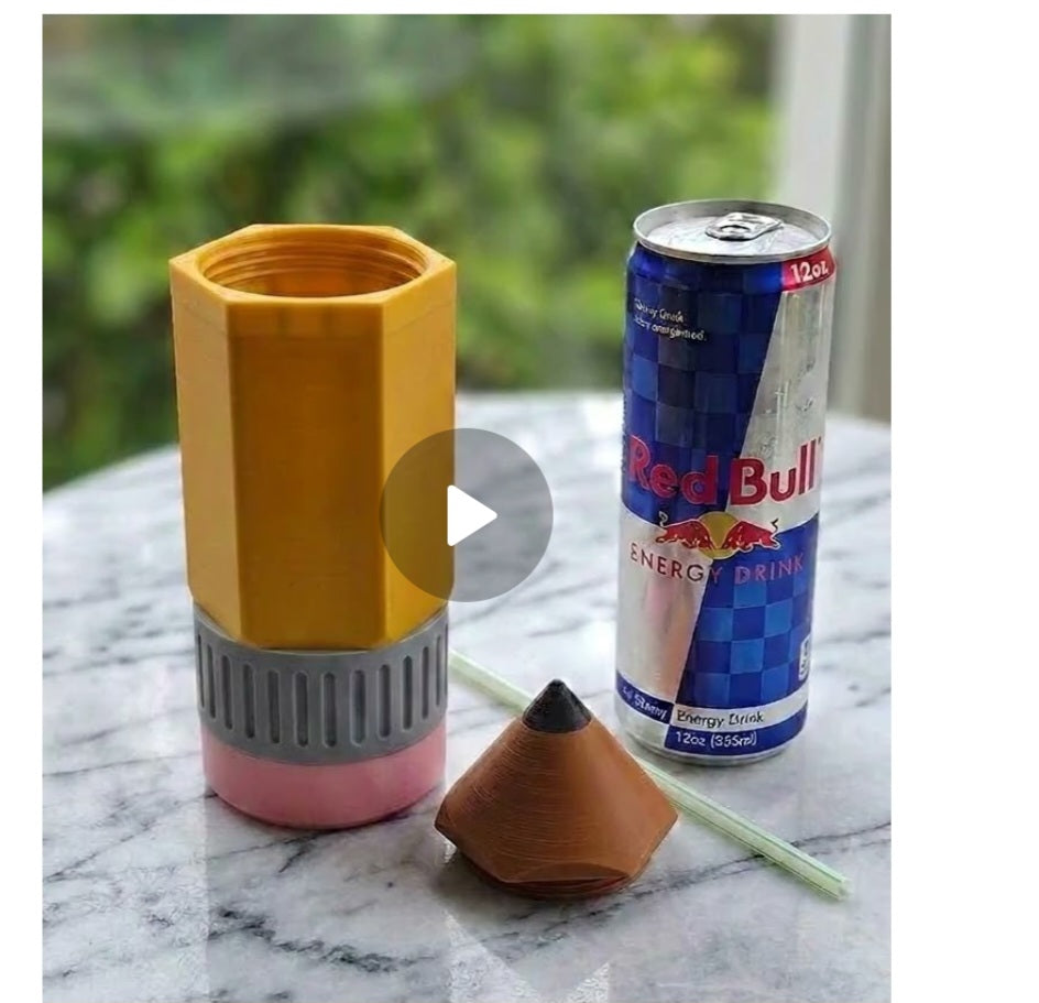 12 Oz Pencil Skinny Can Holder