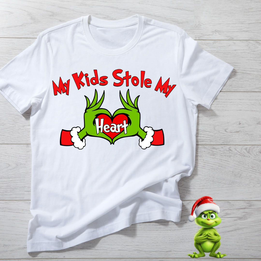 My Kids Stole My Heart shirt