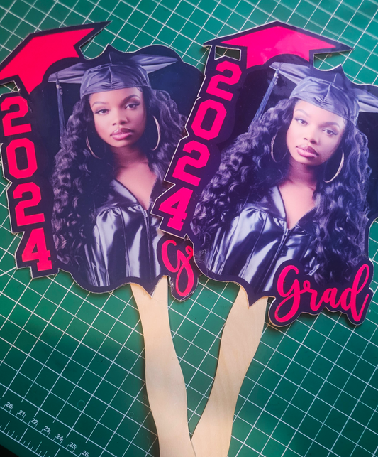 Custom Graduation Fans  (MOQ 5)