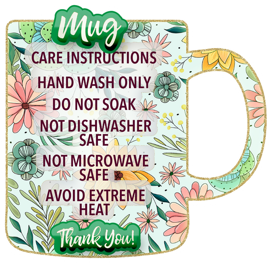 Printable Care Tag Bundle