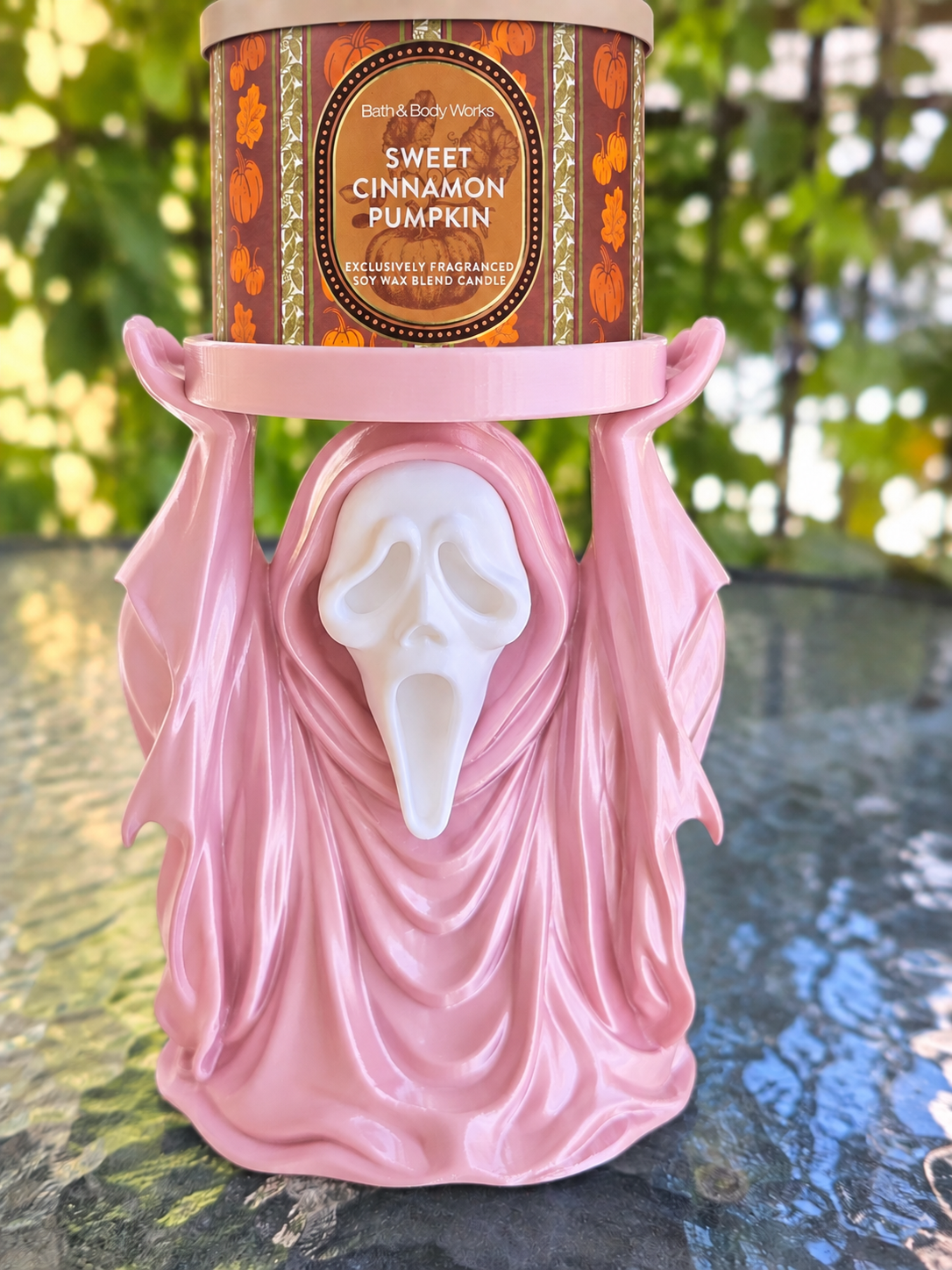Ghostface Candle Holder