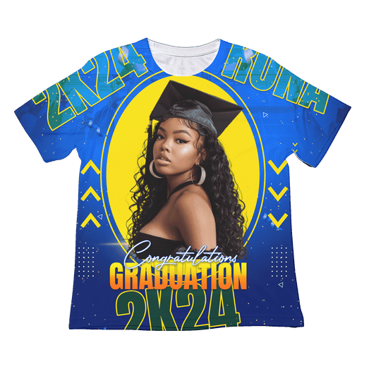 Custom Graduation all over print T-shirt