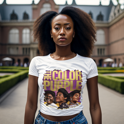 Color Purple Themed T-shirt