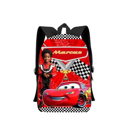 Custom Pixar Cars Theme Custom Backpack