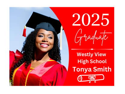 Graduation Yard Sign 