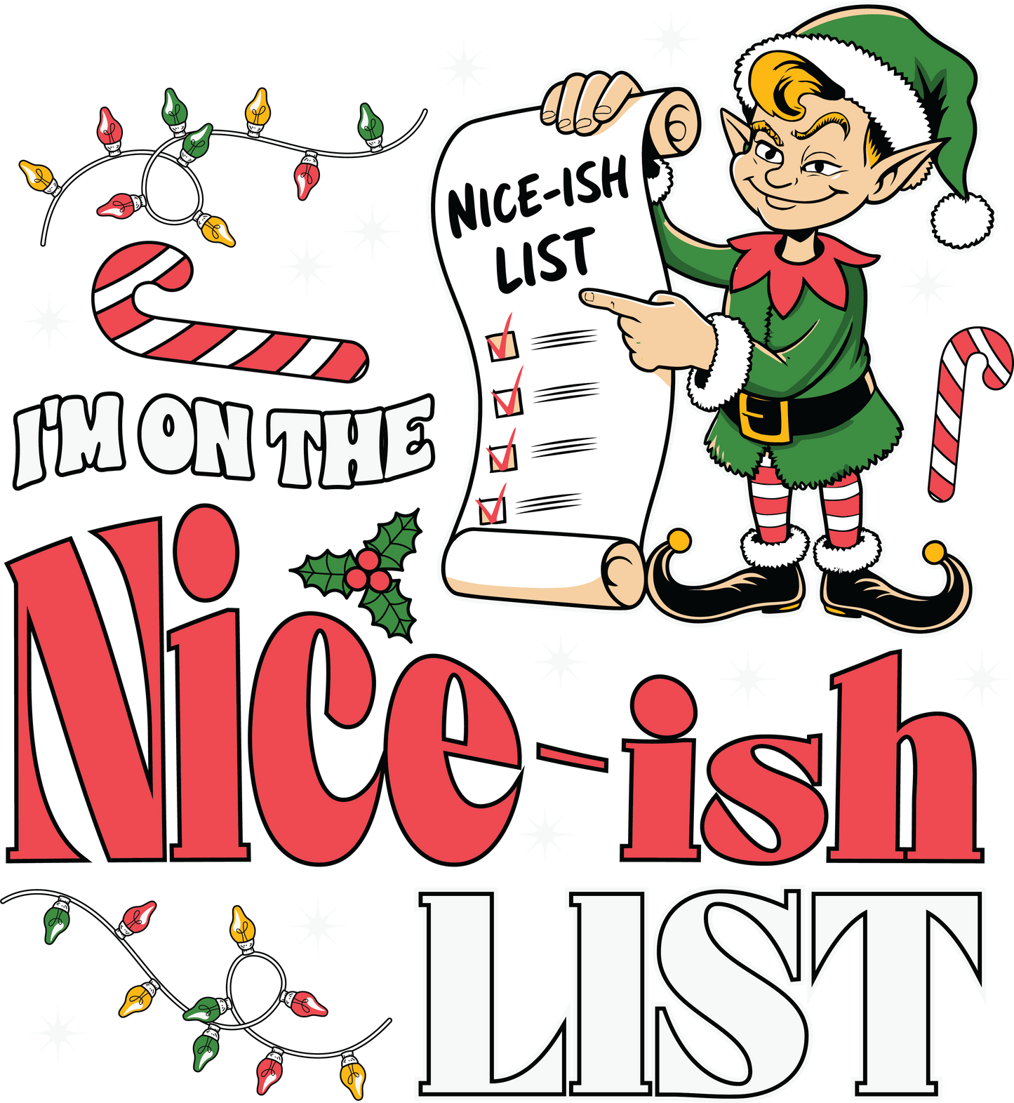 Nice-ISh Christmas PNG FILE