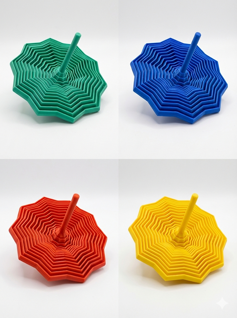 Start Fidget Toy with handle 