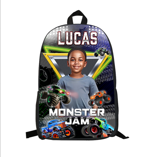 Custom Monster Jam Backpack